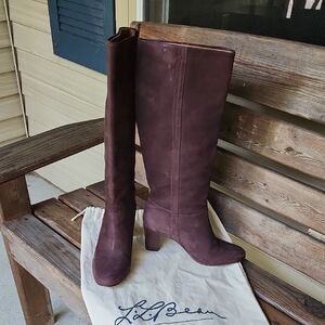 L.L. Bean Women's 'Black Coffee' Heeled Boots